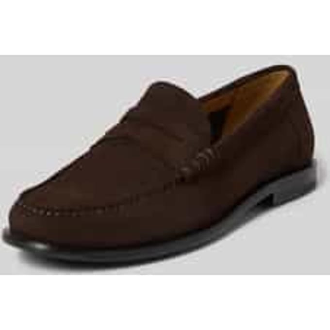 Loafers van echt rundleer model 'TEVAN_MOCC'
