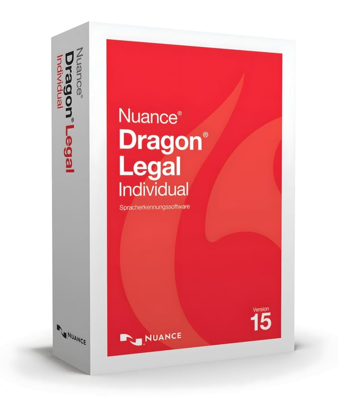 Nuance Dragon NaturallySpeaking Legal Individual 15 ESD Digitale Levering