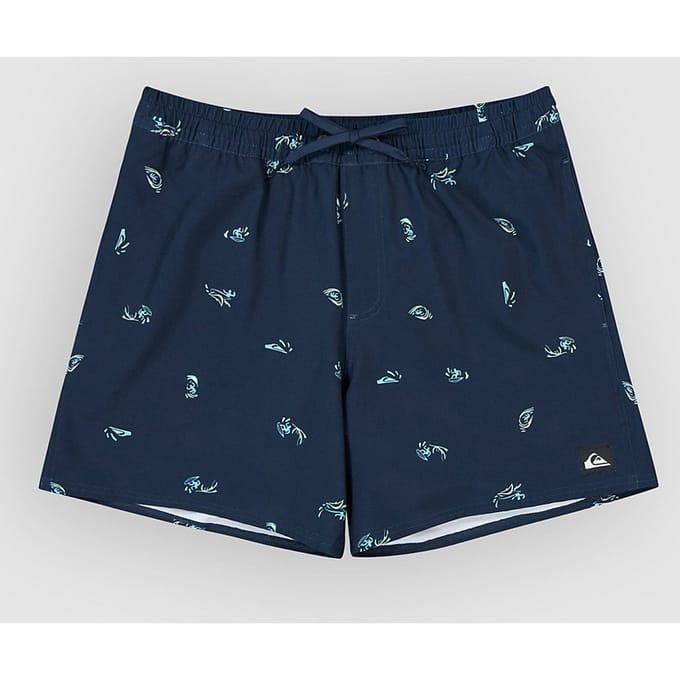 Quiksilver Stretch Printed Volley 16 Boardshorts blauw