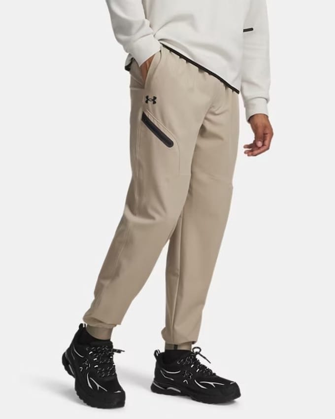 Under Armour ua unstoppable woven jogger-brn 1388823-299