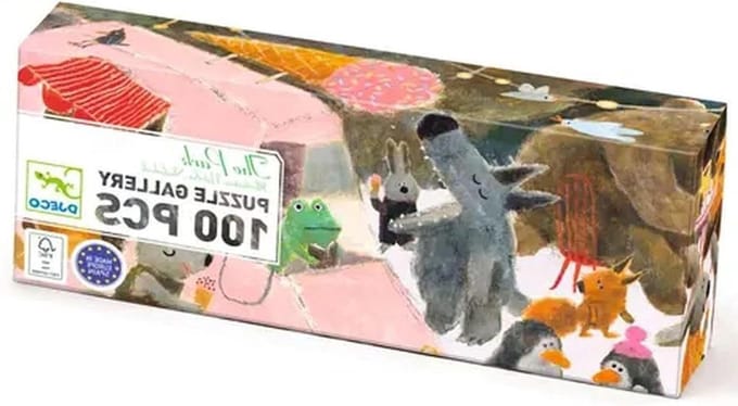 Puzzel Gallery - Legpuzzel - Kinderspel - Creatief Educatief - 97 x 33 cm - Meerkleurig