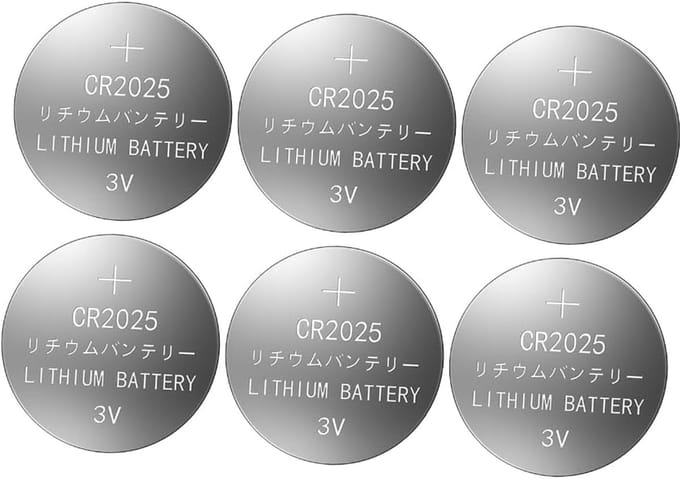 Knoopcel Batterij - Lithium Muntcel - Elektronica Voeden - Hoge Capaciteit - 20mm Diameter
