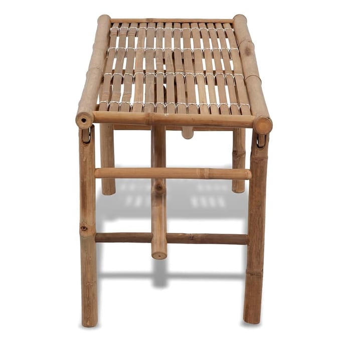 vidaXL - Tuinbank - inklapbaar - 118 - cm - bamboe