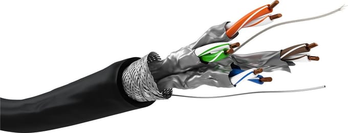 Goobay CAT6 S/FTP netwerk buitenkabel - 100 meter