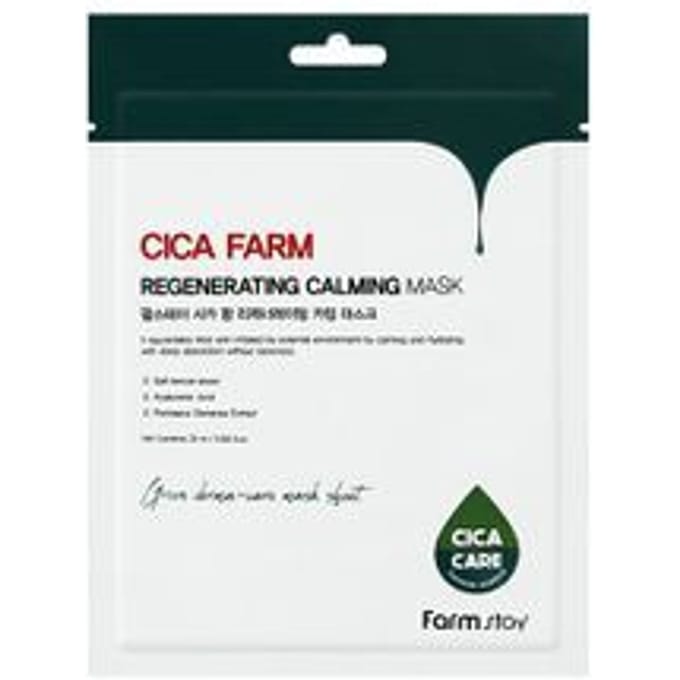 Farmstay - Cica Farm Regenerating Calming Mask 25ml x 1 sheet