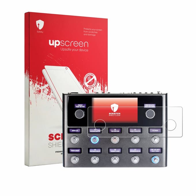 upscreen - Screenprotector voor Fender Tone Master Pro - Folie Beschermfolie transparant