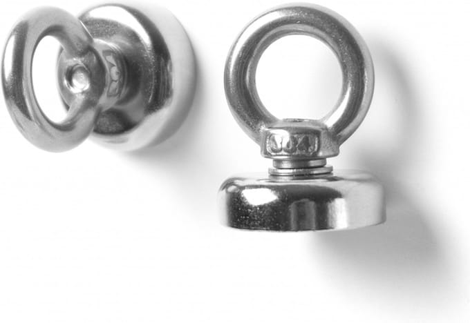 Magnetic ring - Catch - set of 2 stainless steel
