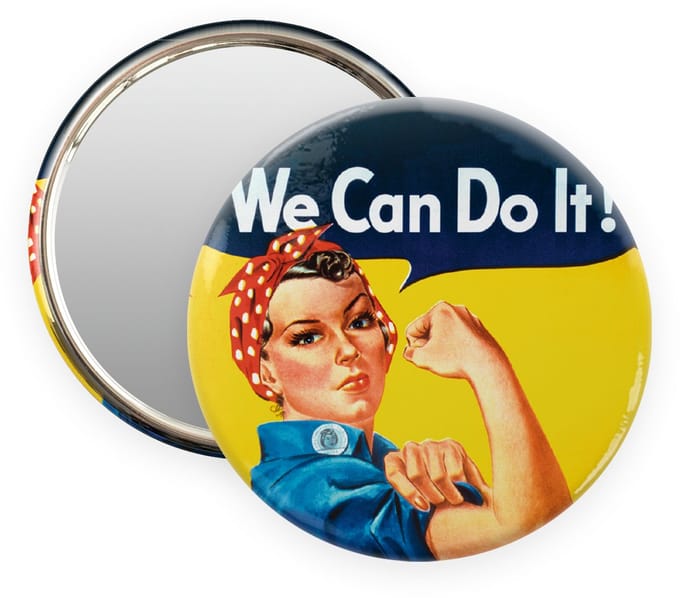 Lanzfeld - Make up spiegel - Kleine spiegel - We Can Do It