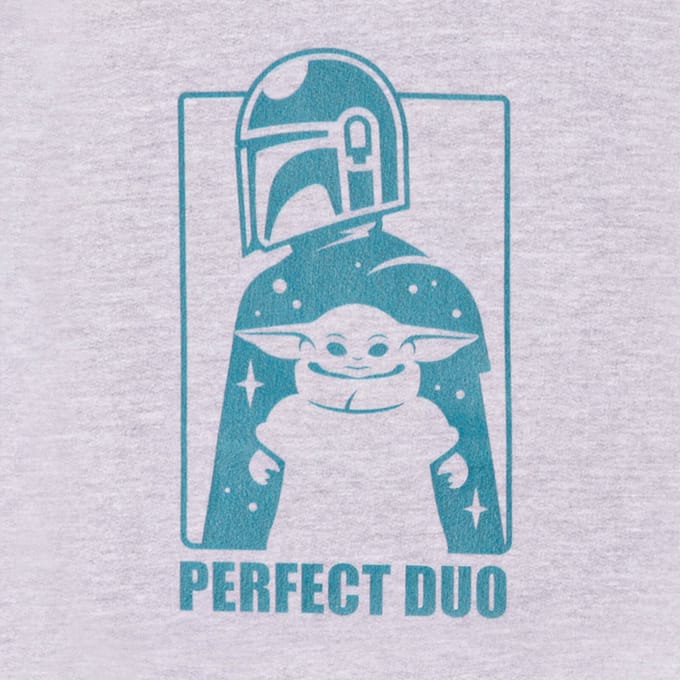 Star Wars The Mandalorian Perfect Duo Kids' Sweatshirt - Grey - 98/104 (3-4 jaar)