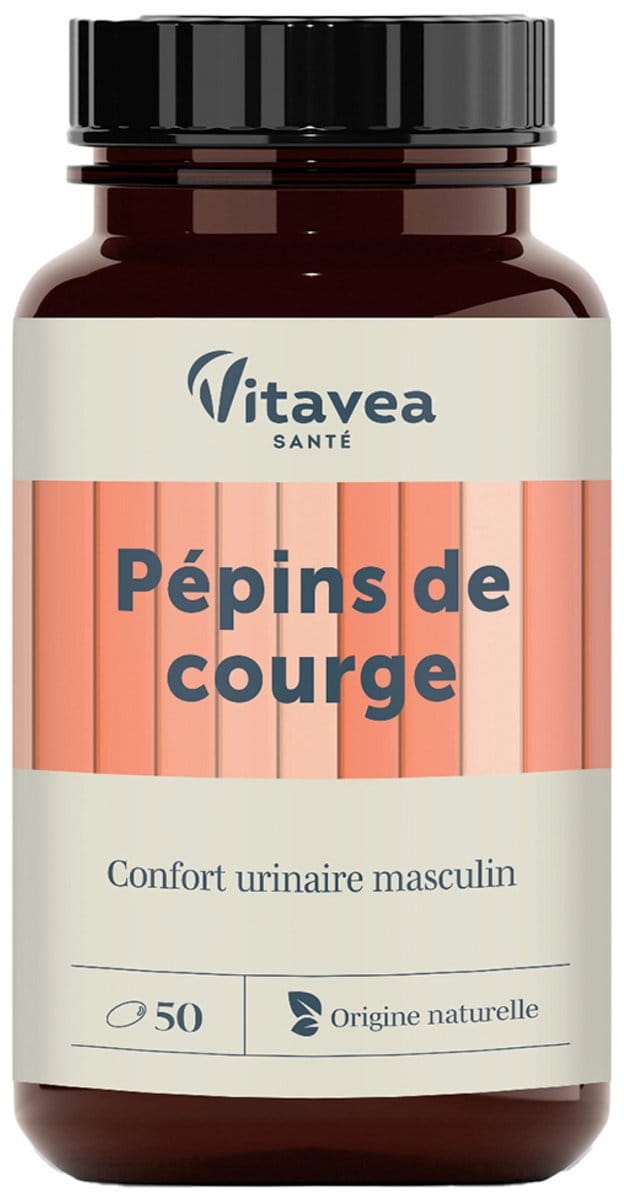 Vitavea Pompoenzaden Mannelijk Urinecomfort 50 Capsules