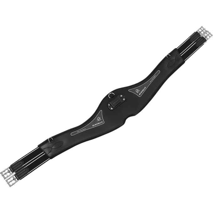 Anatomische zadelsingel met gespen Acavallo