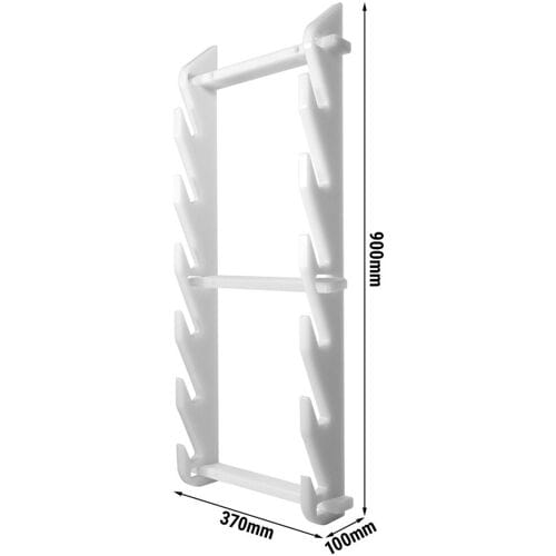 GGM Gastro Schneidebrettregal für 20mm Bretter - Wandmontage