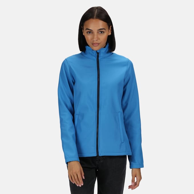 Regatta Dames/Dames Ablaze bedrukbare Soft Shell jas (Frans Blauw/Zwaar)