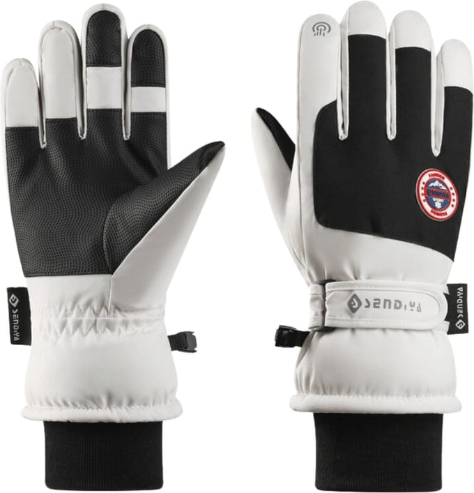 Bovista Touchscreen Handschoenen - Winterhandschoen - Winter - Wit