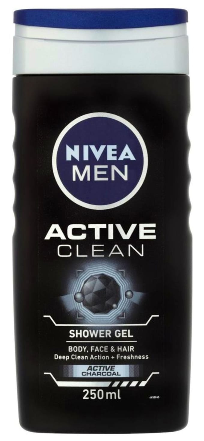 Nivea Active Clean Shower Gel - 250 ml.