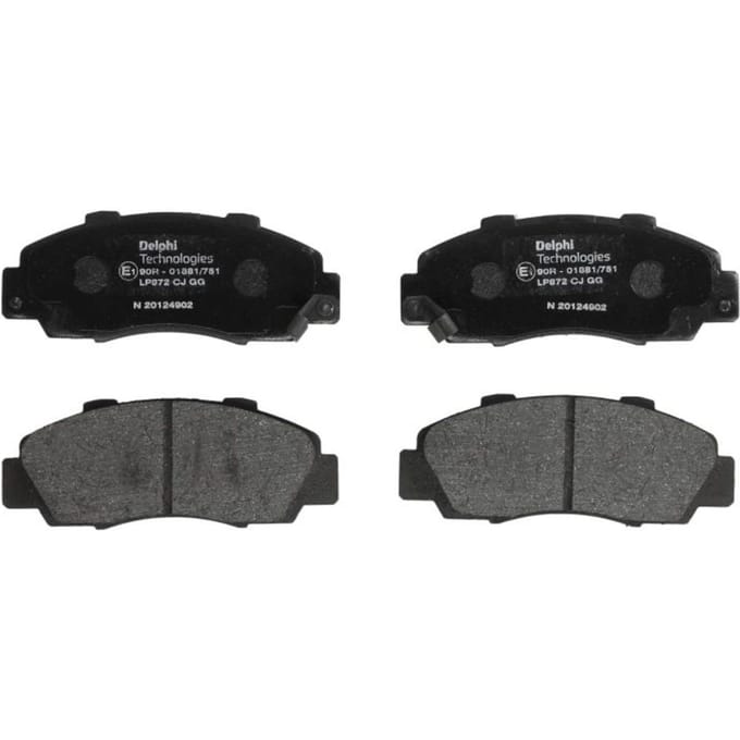 Remblokset DELPHI LP872, voor