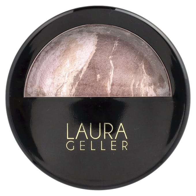 Laura Geller, Baked Bronze-N-Bright, Poudre Bronzante Multiusage, 0007009B Clair, 9g (0,32 oz) gray