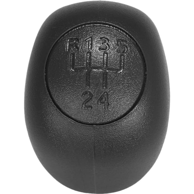 Pommeau de levier de vitesse, tête de bâton, poignée de levier, 5 vitesses black