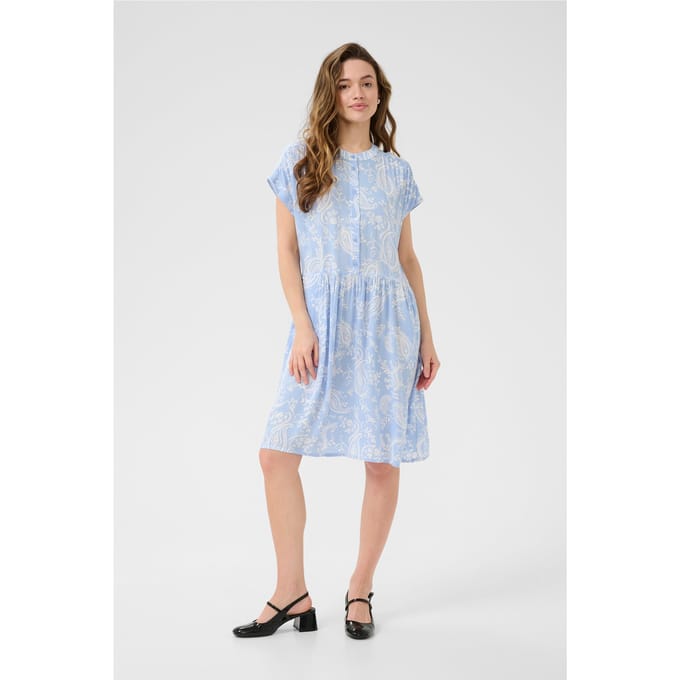 Jurk KAbeathe Regular fit blue white