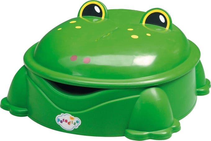 Freddy de Kikker - Zandbak met Deksel - Groen