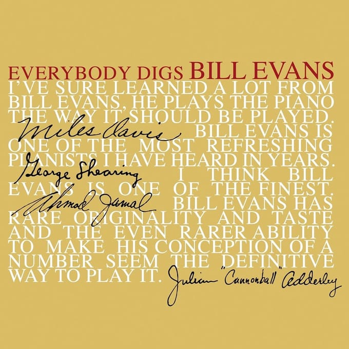 Bill Evans Trio - Everybody Digs Bill Evans (LP)