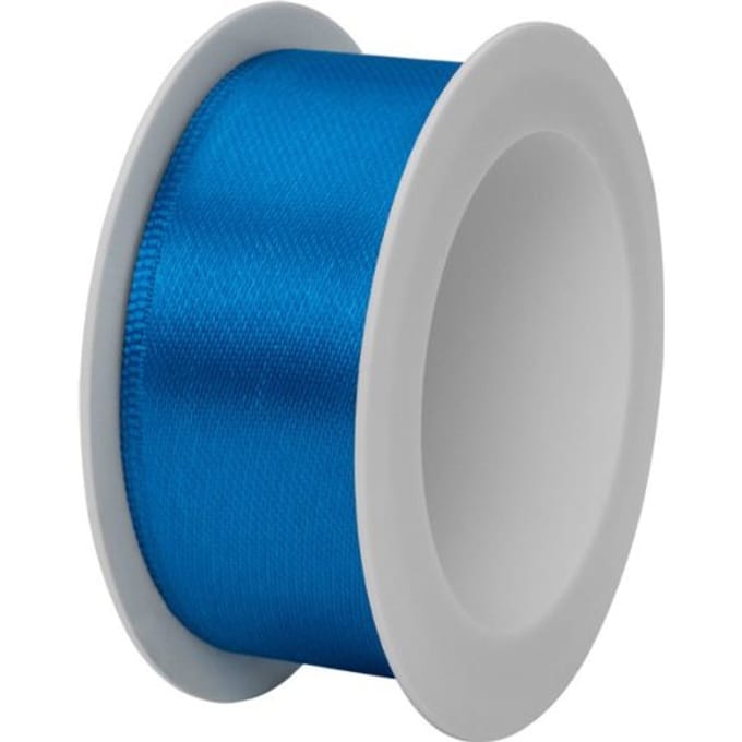 Stewo satijnen cadeaulint blauw