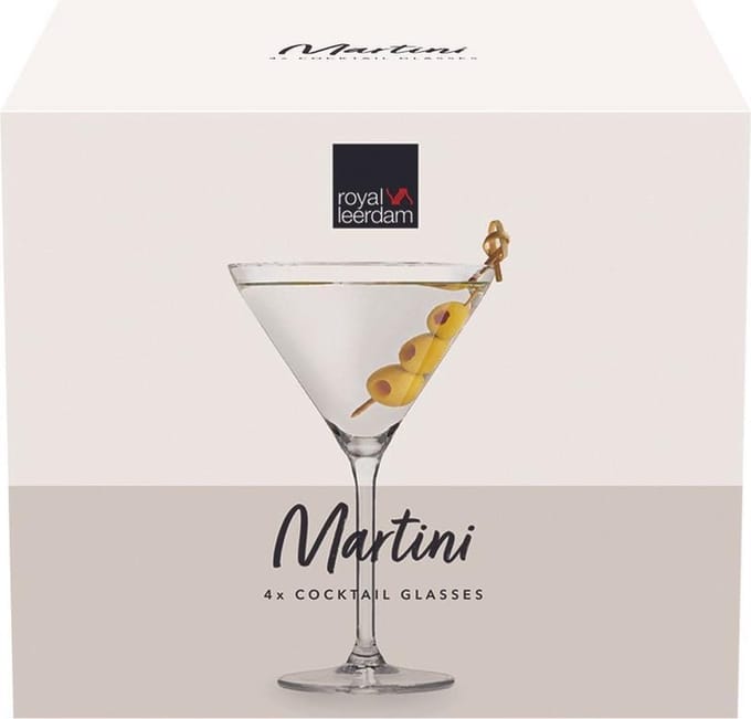 Royal Leerdam - Martini glazen - 21cl - 4 stuks