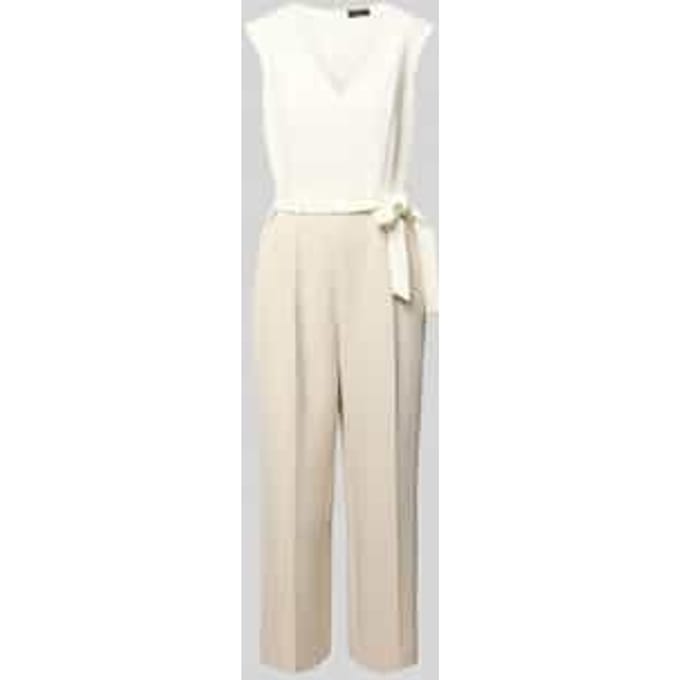 s.Oliver - female - Mouwloze jumpsuit met bindceintuur