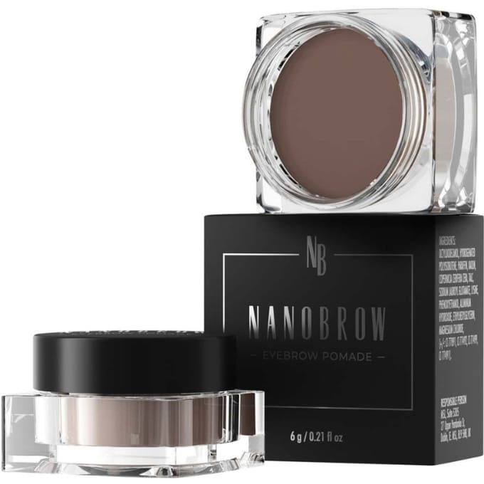 Nanobrow Eyebrow Pomade | Dark Brown | Wenkbrauwgel 6 gr
