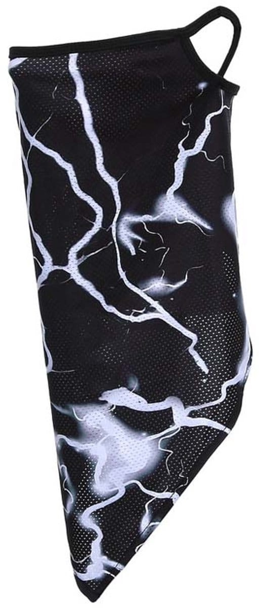 101 INC - Face mask with earloop marble style 4 (kleur: n.a. / maat: NVT)