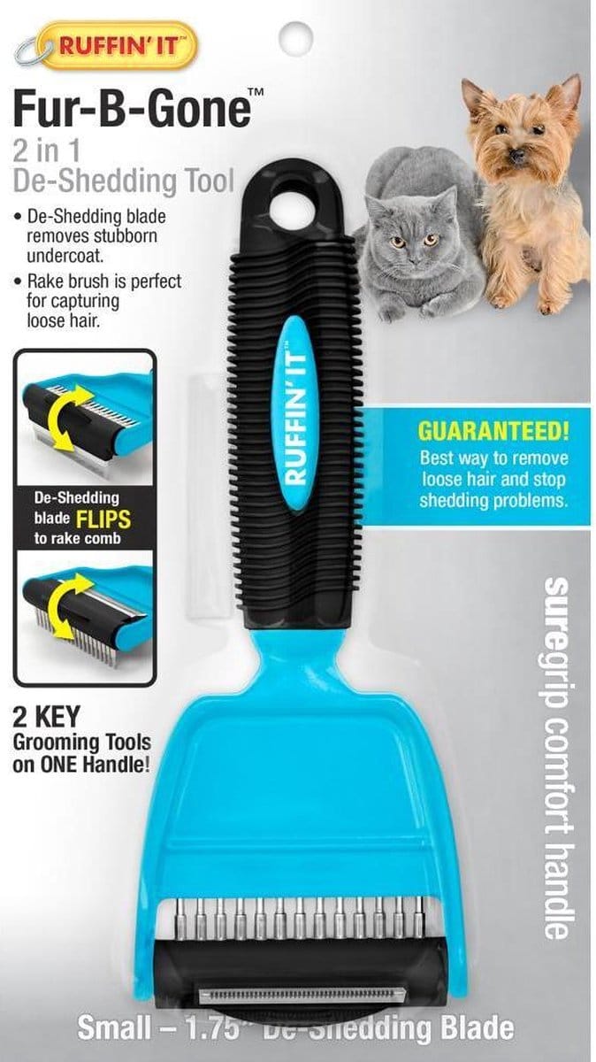 Ruffin it - Hondenkam 2-in-1 voor kleine honden