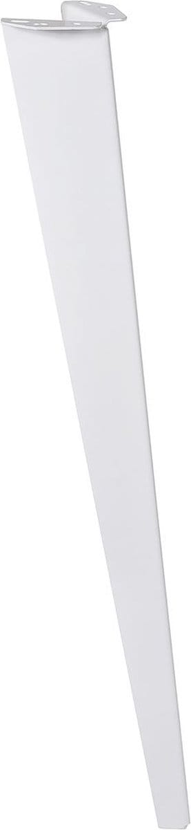 Wovar Tafelpoot Wit Staal Modern | 72 cm | Per Stuk | Tafelpoten wit