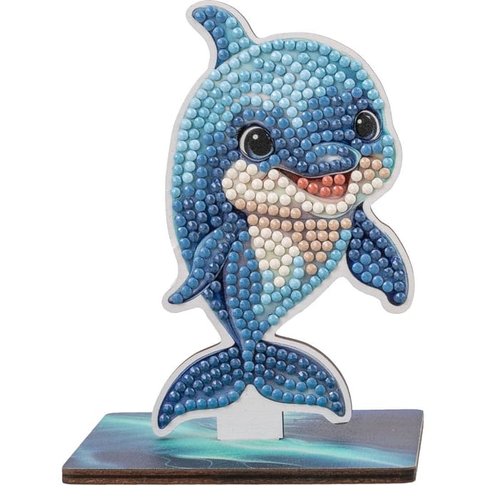 Diamond Painting "Crystal Art Wildlife Buddies" - Dolfijn