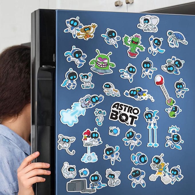 Paladone - Astrobot Fridge Magnets - Magneten