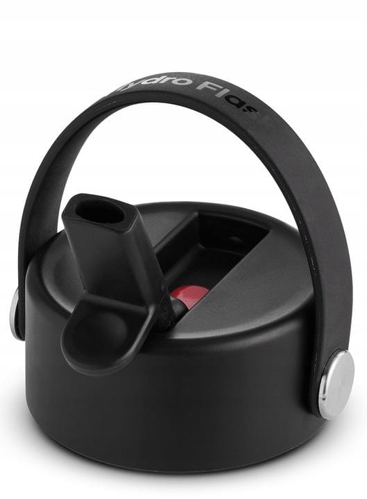 Hydro Flask - Wide Flex Straw Cap - Zwart