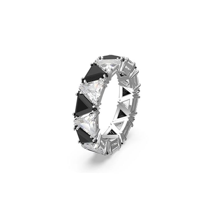 Swarovski Ringen Dames Zwart 5620672 Black|52 gray