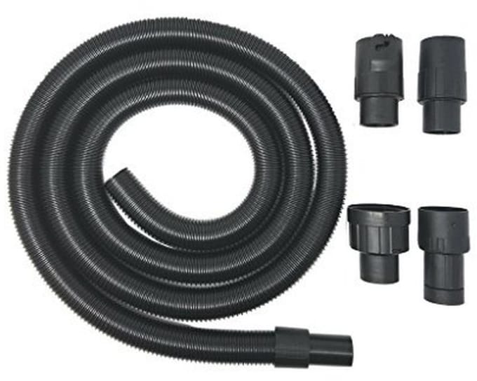 Verlengslang 3 Meter voor Nat-Droogzuiger met 4 Adapters - 36mm Slangsystemen