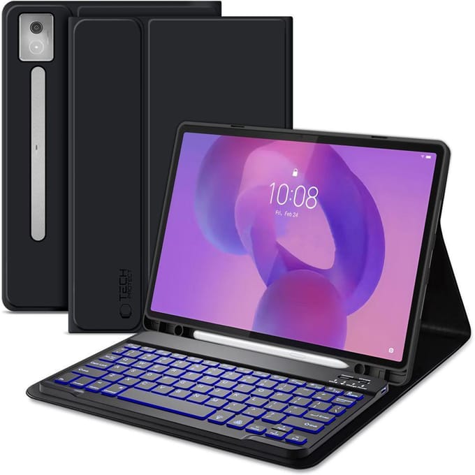 Tech-Protect SC Pen Case for Lenovo Idea Tab Pro / Pro Mt 12.7 TB-373 - Black (US International)