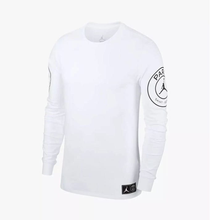 PSG X Jordan Long-sleeve - Limited Edition - Herenmode - Wit - L