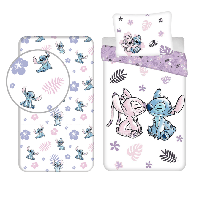 Lilo & Stitch Dekbedset - Dekbedovertrek - Hoeslaken - Kussensloop