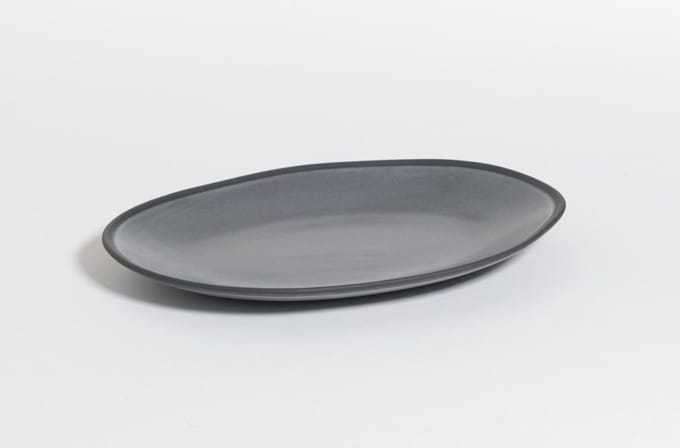 The Table Amsterdam Serveerschaal Black Truffle - 24,5 x 16 cm