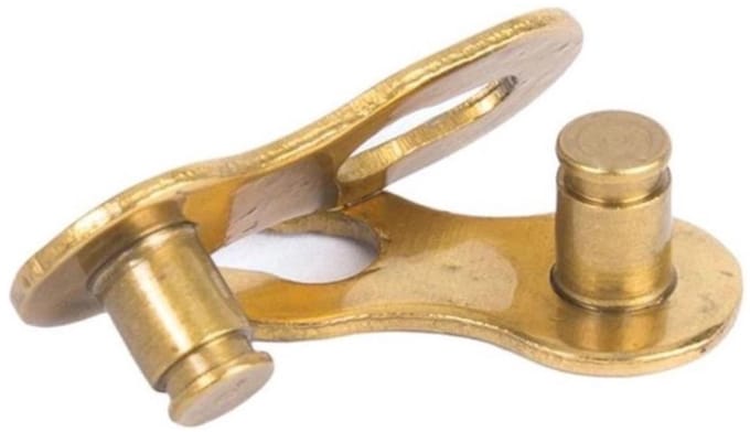 Herbruikbare Missing Chain Link 6/7/8 Speed Smart link Quick link Kettingschakel - voor KMC / Shimano / Sram mat Goud