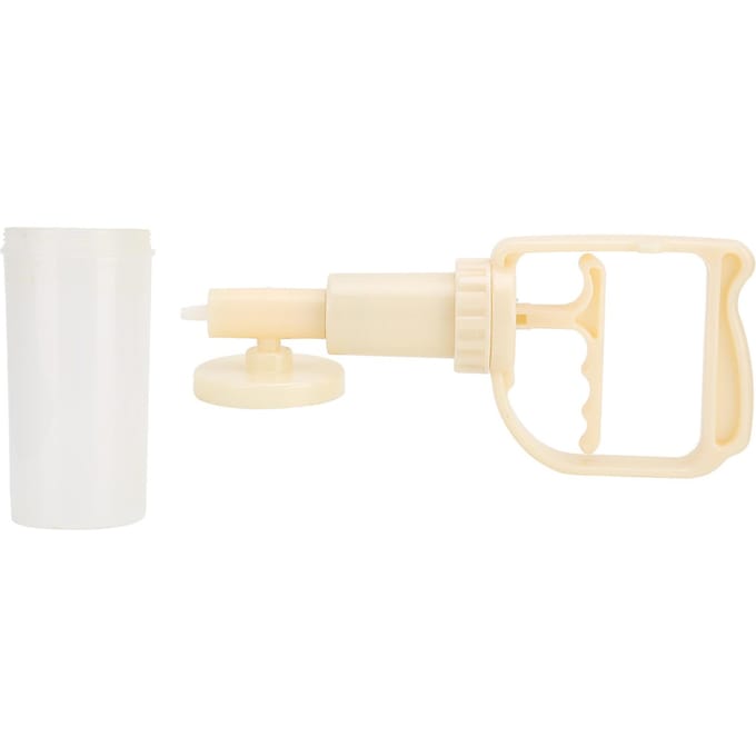 Draagbare PVC-sputumzuiger, draagbare sputumzuiger voor ouderenzorg beige