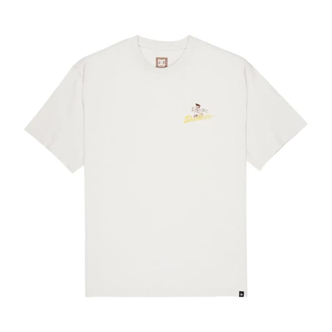 Dc Shoes Fixing Up T-shirt Met Korte Mouwen Beige M Man