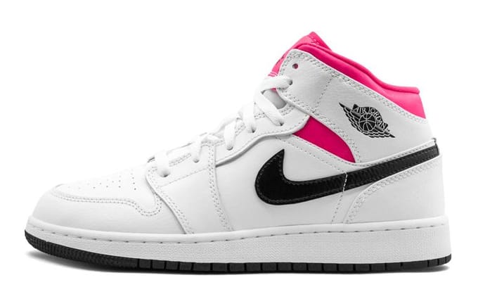 Jordan 1 Retro Mid GS Hyper Pink 555112-106 37.5