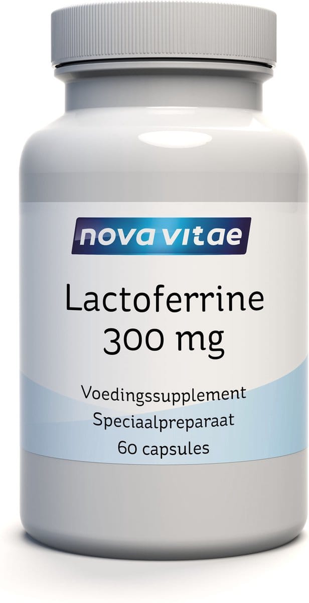 Nova Vitae - Lactoferrine 300 mg - LPS vrij - 60 capsules