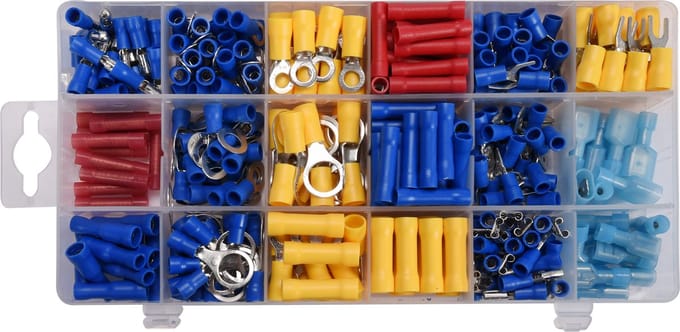 Set geïsoleerde kabelschoentjes 360 stuks YT-06890 YATO