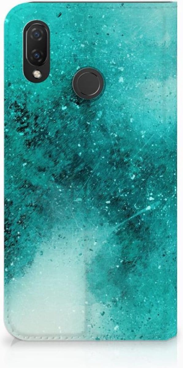 Bookcase Huawei P Smart Plus Painting Blue