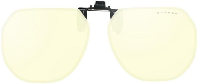 GUNNAR - MOFFETT CLIP ON Gaming Bril - Computerbril - Blauw Licht Bril - Blue Light Glasses 0,0 Sterkte Amber