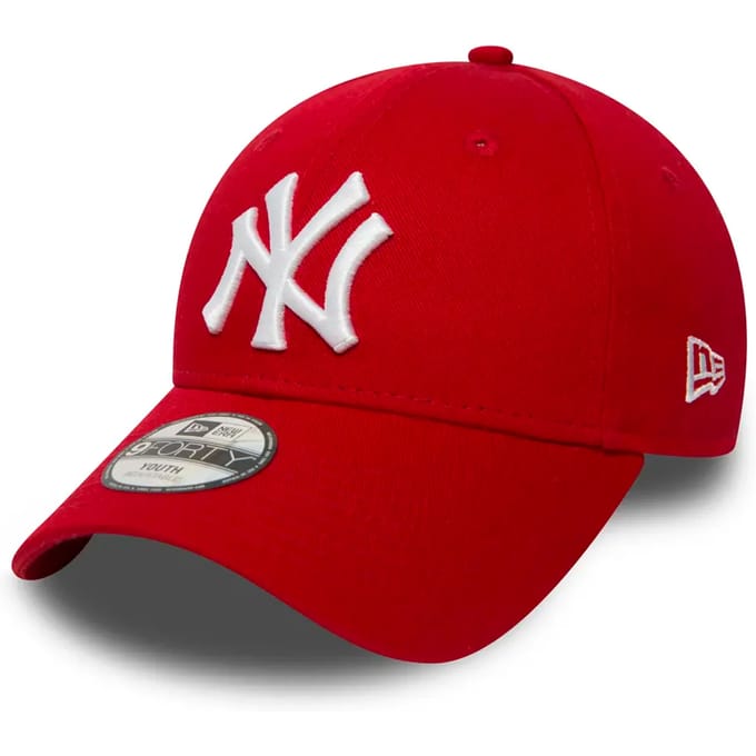 New Era K 940 MLB LEAGUE BASIC New York Cap - Red - 4-6 jaar
